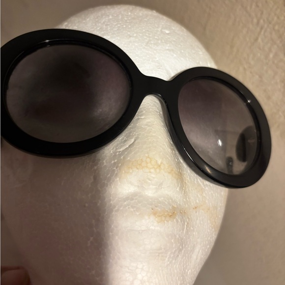 Prada minimal glasses baroque sunglasses y2k vintage logo eyewear swirl frames - Picture 6 of 9